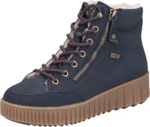 Rieker Schnürstiefelette "Rieker Stiefelette Lederimitat"