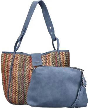 Rieker Shopper, Set 2tlg, mit herausnehmbarer Innentasche, Umhängetasche