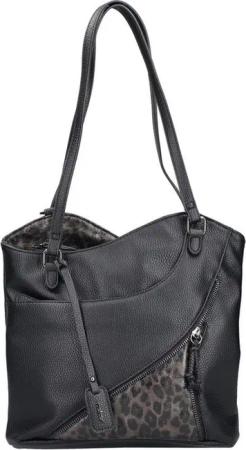 Rieker Shopper, Umhängetasche, Schultertasche, auch als Rucksack tragbar