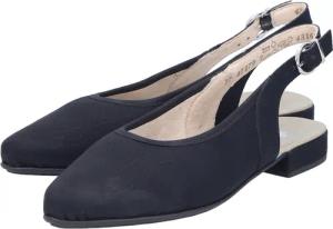 Rieker Slingpumps Sommerschuh, Sabot mit elastischem Textileinfass
