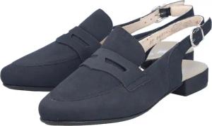 Rieker Slingsandale Sabot, Sommerschuh, Blockabsatz, mit verstellbarem Riemchen