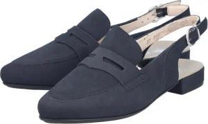 Rieker Slingsandale Sabot, Sommerschuh, Blockabsatz, mit verstellbarem Riemchen