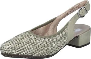 Rieker Slingsandale Sommerschuh, Festtagsschuh, Blockabsatz, mit Riemchen