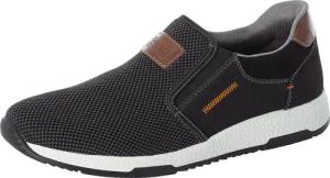 Rieker Slip-On Sneaker Casual Slipper, Freizeitschuh, Schlupfschuh mit Kontrastnaht