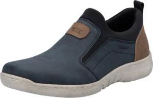 Rieker Slip-On Sneaker, Freizeitschuh, Halbschuh, Sneaker mit Gummizug, zum Schlupfen