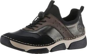 Rieker Slip-On Sneaker, Schlupfschuh, Freizeitschuh, Halbschuh mit Schnellverschluus