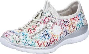 Rieker Slip-On Sneaker Schlupfschuh, Freizeitsneaker, Halbschuh mit MemoSoft-Ausstattung