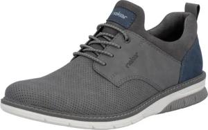 Rieker Slip-On Sneaker Schlupfschuh, Halbschuh, Freizeitschuh mit Prägung