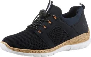 Rieker Slip-On Sneaker, Schlupfschuh, Halbschuh, Slipper, Freizeitschuh mit Elastikeinstieg