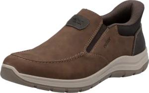 Rieker Slip-On Sneaker, Slipper, Freizeitschuh, Halbschuh mit Gummizug und Soft Einlegesohle