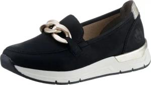 Rieker Slip-On Sneaker Slipper, Freizeitschuh mit herausnehmbarer Innensohle