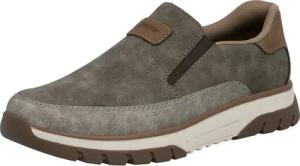 Rieker Slip-On Sneaker Slipper, Halbschuh, Freizeitsneaker mit Kontrastbesatz