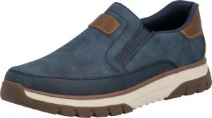 Rieker Slip-On Sneaker Slipper, Halbschuh, Freizeitsneaker mit Kontrastbesatz