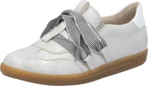 Rieker Slip-On Sneaker, Slipper, Halbschuh, Freizeitsneaker mit modischem Schnürelement