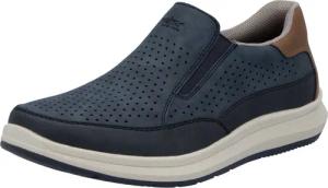 Rieker Slip-On Sneaker, Slipper, Schlupfschuh, Halbschuh mit seitlichen Stretcheinsätzen