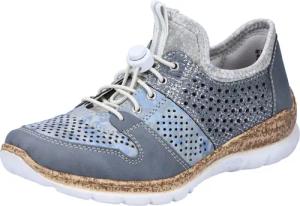 Rieker Slip-On Sneaker Slipper, Schlupfschuh mit MemoSoft-Ausstattung