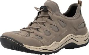 Rieker Slip-On Sneaker Trekking Schuh, Freizeitschuh, Slipper mit Wechselfußbett