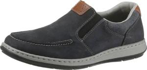 Rieker Slipper Halbschuh, Freizeitschuh, Schlupfschuh mit modischer Blattnaht