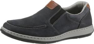 Rieker Slipper Halbschuh, Freizeitschuh, Schlupfschuh mit modischer Blattnaht