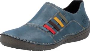 Rieker Slipper Schlupfschuh, Slip-on Sneaker, Halbschuh mit weicher Innensohle