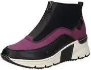 Rieker Sneaker Bootie Damen lila