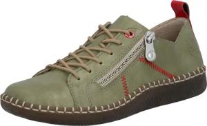 Rieker Sneaker Casual-Sneaker, Halbschuh, Schnürschuh mit Ziernaht