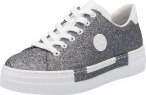 Rieker Sneaker, Freizeitschuh, Halbschuh, Schnürschuh mit Plateausohle