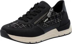 Rieker Sneaker, Freizeitschuh, Schnürschuh, Halbschuh mit modischen Akzenten