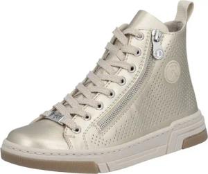 Rieker Sneaker High Top-Sneaker, Freizeitschuh, Schnürschuh mit Plateausohle