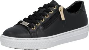 Rieker Sneaker mit Memosoft-Innensohle, Freizeitschuh, Halbschuh, Schnürschuh