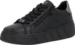 Rieker  Sneaker Schnuerschuhe altsilber W2605-02
