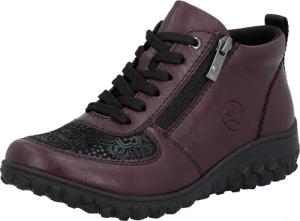 Rieker Sneakerboots High Top Sneaker, Schnürboots, Stiefelette mit weichem Schaftrand