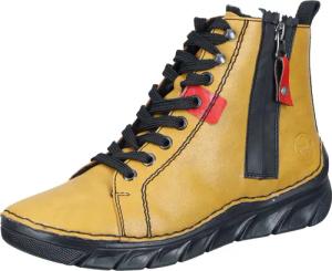 Rieker Stiefel Schnürstiefelette aus strapazierfähigem Synthetik