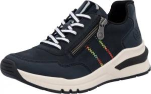 Rieker Wedgesneaker, Freizeitschuh, Halbschuh, Schnürschuh in bequemer Form