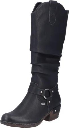 Rieker Westernstiefel, Blockabsatz, Cowboystiefel mit wasserabweisender riekerTEX-Membran