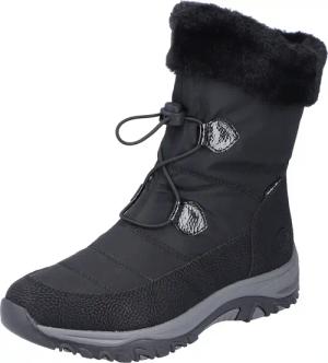 Rieker Winterboots mit Fellimitat-Besatz am Schaftrand