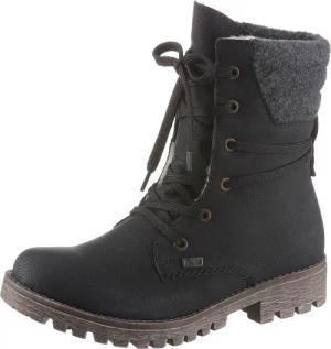 Rieker Winterboots, Outdoorboots, Winterstiefelette, Profilsohle, mit TEX-Membran