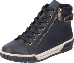 Rieker Winterboots, Schnürboots, High Top Sneaker mit praktischem Reißverschluss