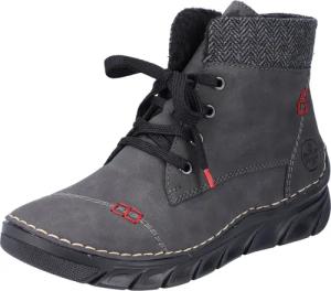 Rieker Winterboots Schnürboots, Stiefelette, Casual-Boots mit softem Schaftrand