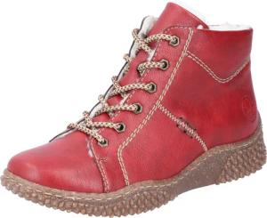 Rieker Winterboots, Schnürboots, Stiefelette, High Top Sneaker mit Innenreißverschluss