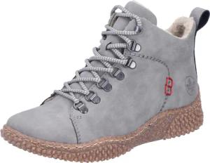Rieker Winterboots Schnürboots, Stiefelette, Profilsohle, mit Anziehlasche