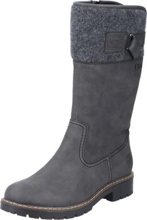 Rieker Winterstiefel, Boots, Blockabsatz, mit wasserabweisender riekerTEX-Membran