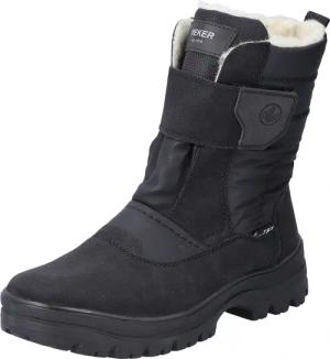 Rieker Winterstiefel, Klettboots mit Lammwollfutter, Flip Grip-Laufsohle und TEX-Membran