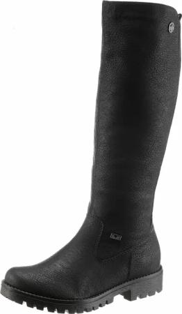 Rieker Winterstiefel, Langschaftstiefel, Winterstiefel im klassischen Look, TEX-Membran