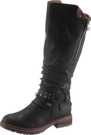 Rieker Winterstiefel, Winterboots, Blockabsatz, mit TEX-Membran, Varioschaft