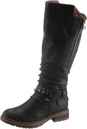 Rieker Winterstiefel, Winterboots, Blockabsatz, mit TEX-Membran, Varioschaft