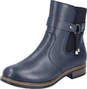 Rieker Winterstiefelette Chelseaboots, Winterboots, Blockabsatz, mit Innenreißverschluss
