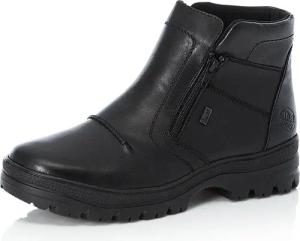 Rieker Winterstiefelette "Flip Grip", Winterboots mit TEX und ausklappbaren Spikes an der Laufsohle