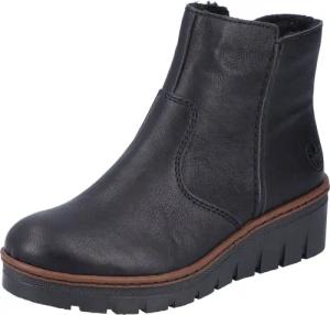 Rieker Winterstiefelette mit modischem 4,5 cm Keilabsatz