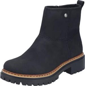 Rieker Winterstiefelette, Winterboots, Ankleboots, Profilsohle, mit Innenreißverschluss